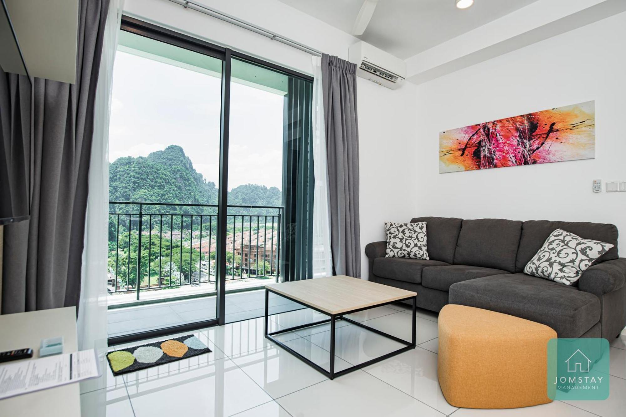 Apartemen Jomstay Sunway Onsen Ipoh - Lost World Of Ipoh Waterpark Tambun