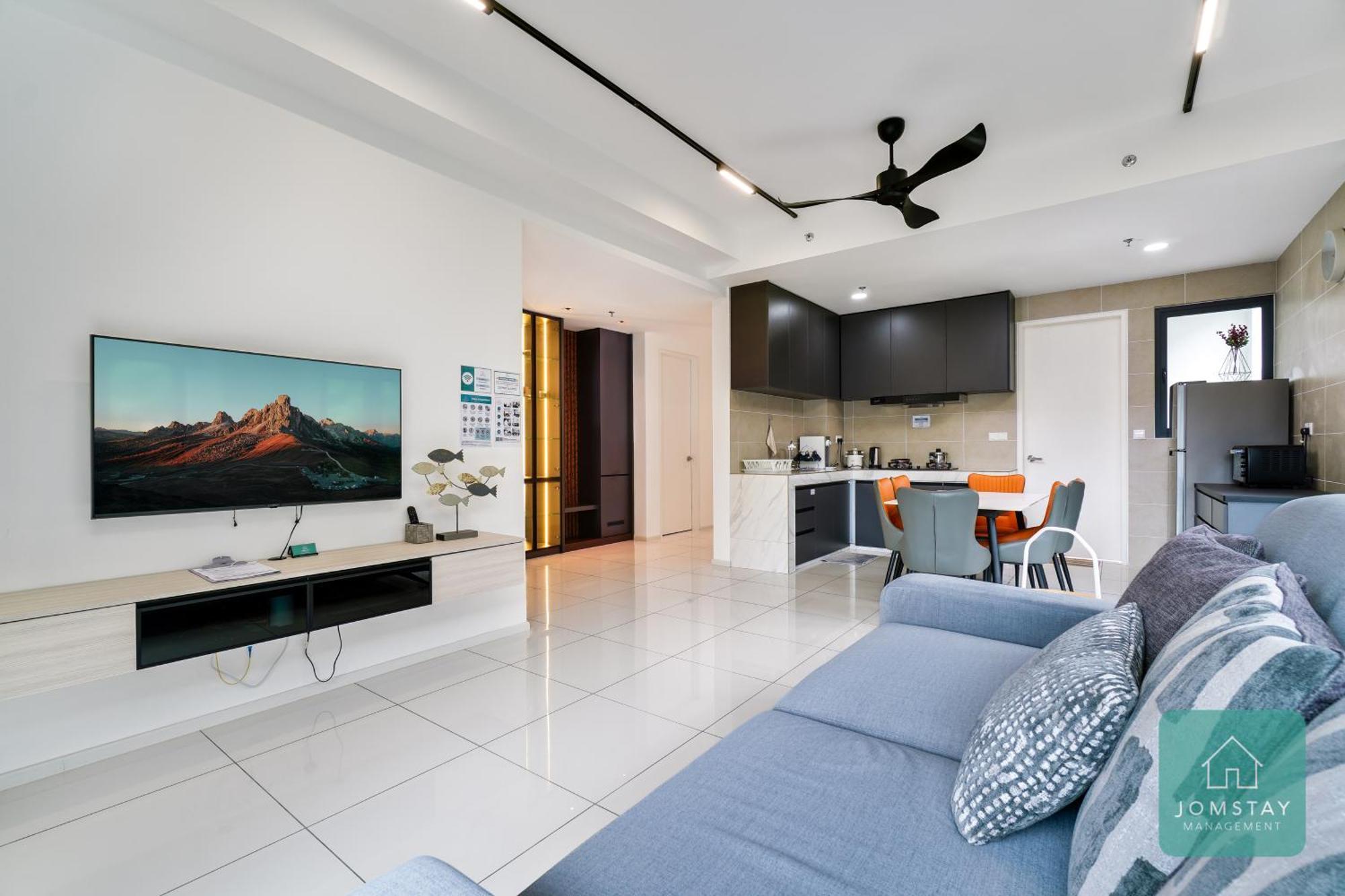 Jomstay Sunway Onsen Ipoh - Lost World Of Ipoh Waterpark Apartment