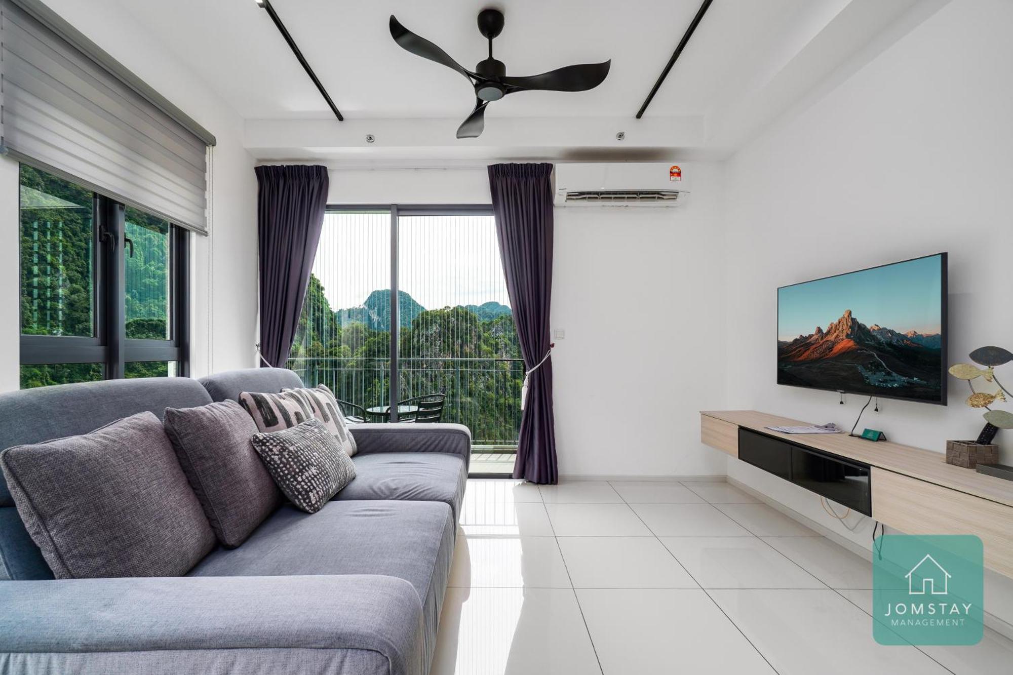 Jomstay Sunway Onsen Ipoh - Lost World Of Ipoh Waterpark Apartment *
