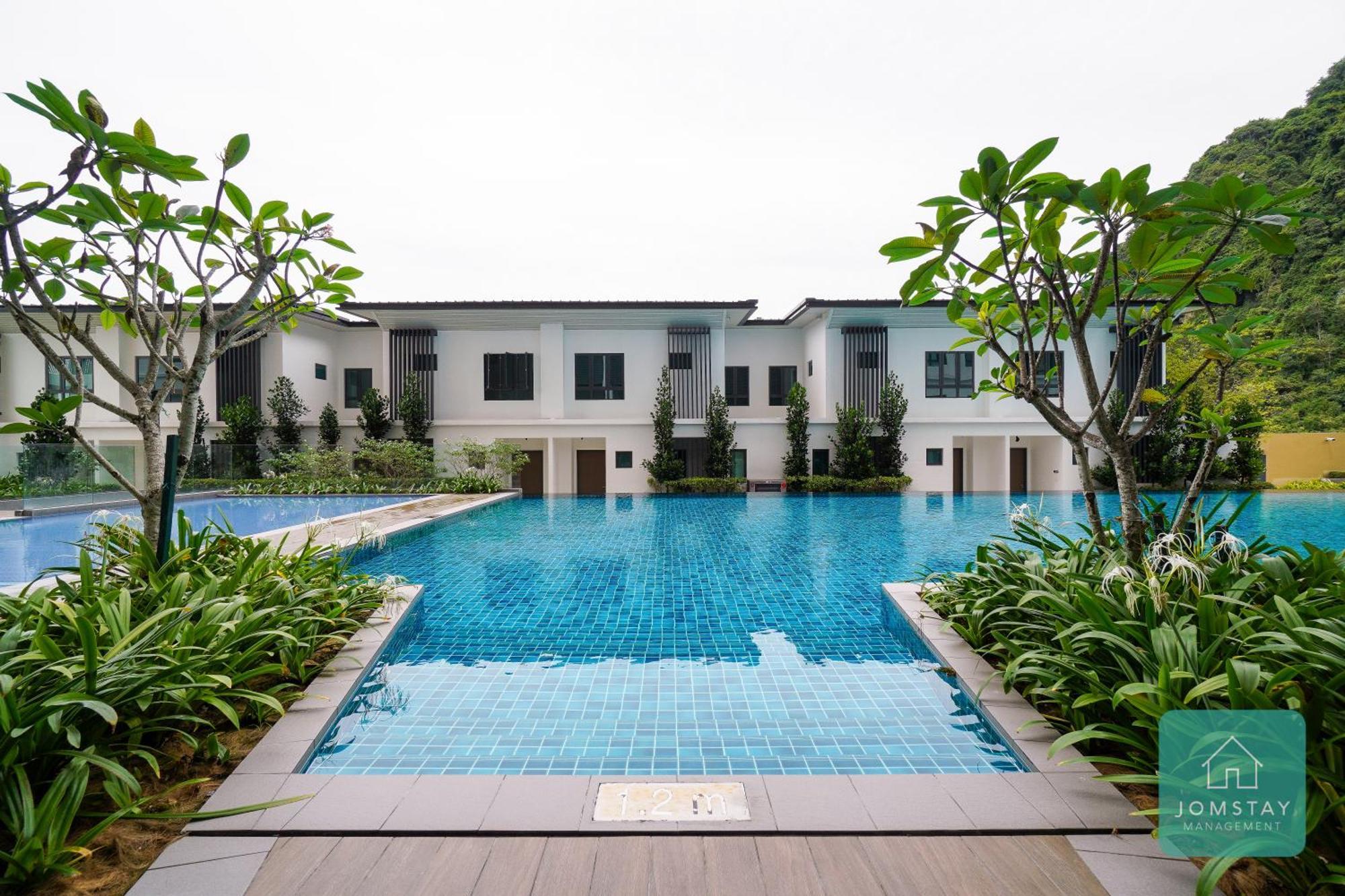 Jomstay Sunway Onsen Ipoh - Lost World Of Ipoh Waterpark Apartment Tambun