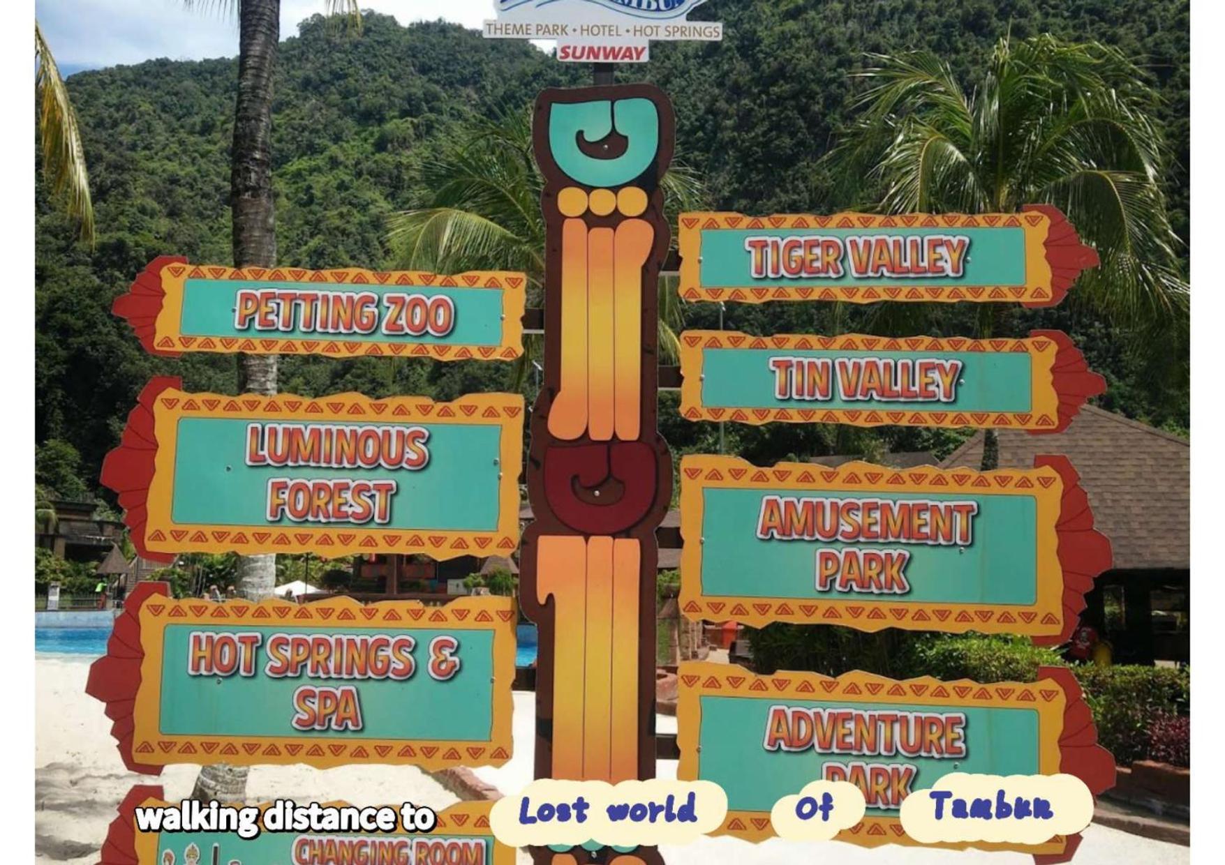 Apartment Jomstay Sunway Onsen Ipoh - Lost World Of Ipoh Waterpark
