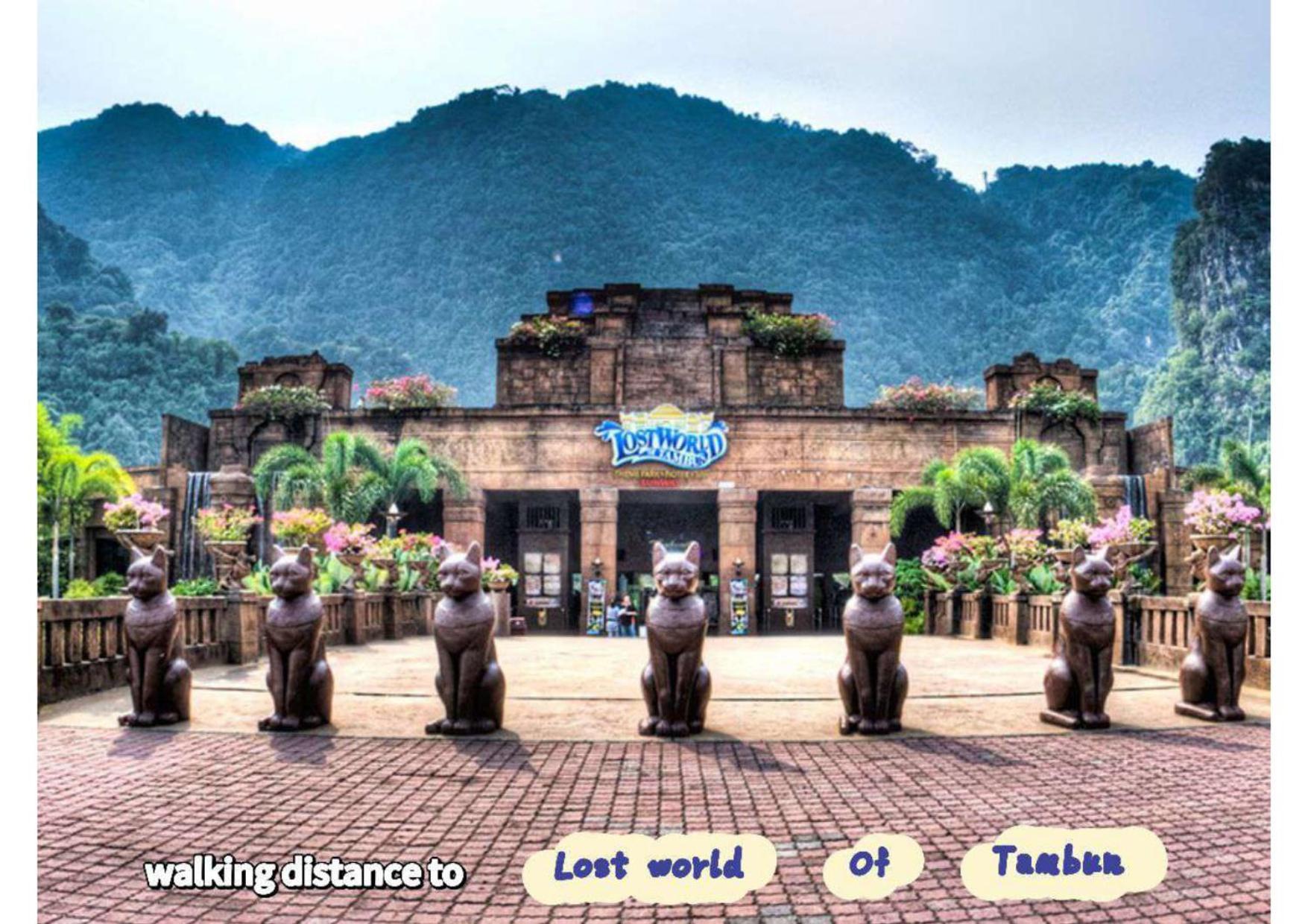 Jomstay Sunway Onsen Ipoh - Lost World Of Ipoh Waterpark Apartment